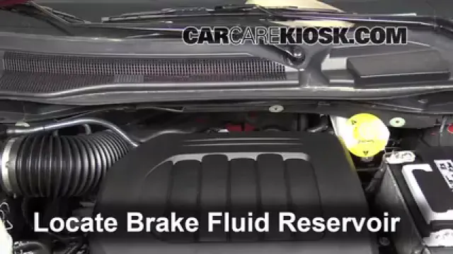 2013 Chrysler Town and Country Touring 3.6L V6 FlexFuel Brake Fluid Add Fluid